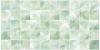 Панель ПВХ Плитка Перламутровая зеленая 964×484 мм
