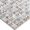 Панель ПВХ Мозаика Коллаж серый 960х480 мм фото 2451