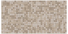 Панель ПВХ Мозаика коричневая с узорами 955×480 мм