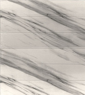 Самоклеящиеся вспененные 3D панели "Мрамор белый" (700*770*3 мм) фото 2297